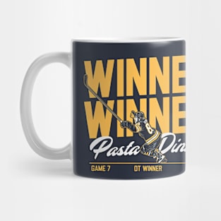 David Pastrnak Winner Winner Pasta Dinner Mug